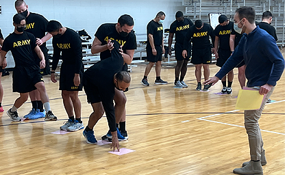 Soldiers Preparing for the Sapper Leader Course