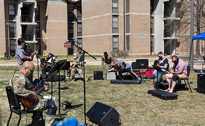 SRU Band Rocks Mindfulness