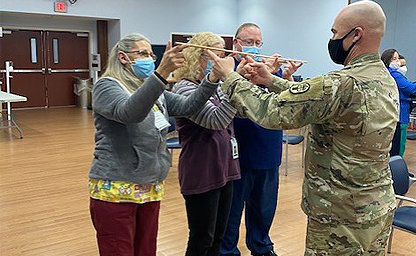 Soldiers Preparing for the Sapper Leader Course
